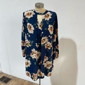 Peach Love California Floral Dress